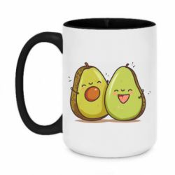 Кружки двухцветные 420ml