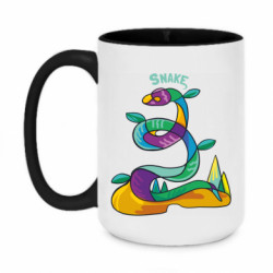 Кружки двухцветные 420ml