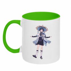 Кружка двухцветная 320ml Anemo wanderer - FATLINE Кружка двухцветная 320ml Anemo wanderer