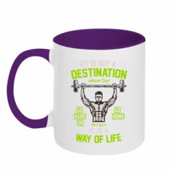 Кружки двухцветные 320ml - FATLINE