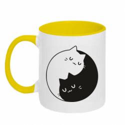 Кружки двухцветные 320ml - FATLINE