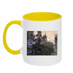 Кружка двоколірна 320ml Леді Марія - FATLINE Кружка двоколірна 320ml Леді Марія