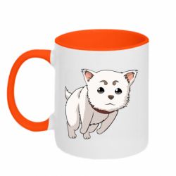 Кружка двоколірна 320ml Садахару арт - FATLINE Кружка двоколірна 320ml Садахару арт