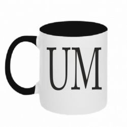 Кружка двухцветная 320ml Um - FATLINE Кружка двухцветная 320ml Um