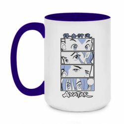 Кружки двухцветные 420ml