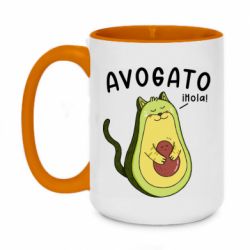 Кружки двухцветные 420ml