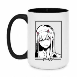 Кружки двухцветные 420ml