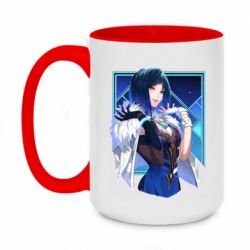 Кружки двухцветные 420ml