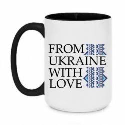 Кружки двоколірні 420ml