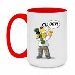 Кружки двухцветные 420ml