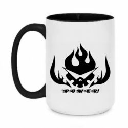 Кружки двухцветные 420ml