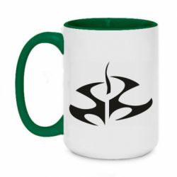 Кружки двоколірні 420ml