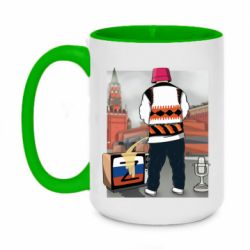 Кружки двоколірні 420ml