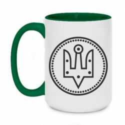 Кружки двухцветные 420ml