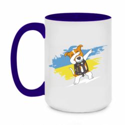 Кружки двухцветные 420ml