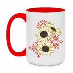 Кружки двухцветные 420ml