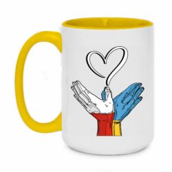Кружки двухцветные 420ml