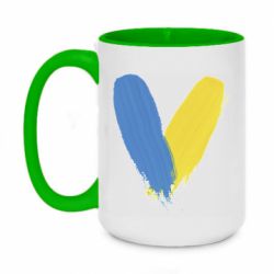 Кружки двухцветные 420ml