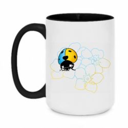 Кружки двухцветные 420ml