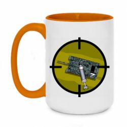 Кружки двухцветные 420ml