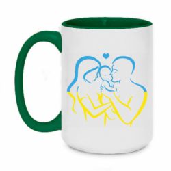 Кружки двухцветные 420ml