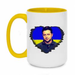 Кружки двоколірні 420ml