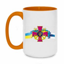 Кружки двухцветные 420ml