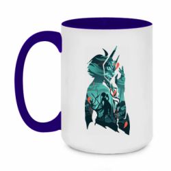 Кружки двоколірні 420ml