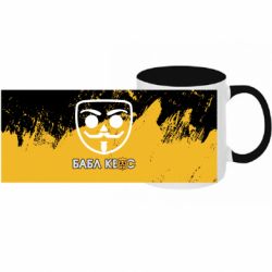 Кружки двухцветные с полной запечаткой - FATLINE