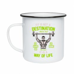 Кружки эмалированные