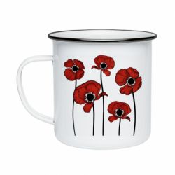 Кружки эмалированные