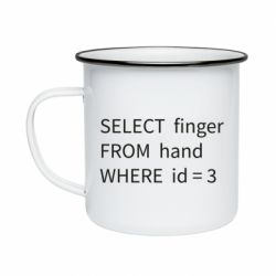 Кружки эмалированные