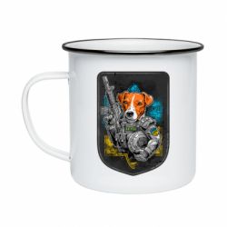 Кружка емальована Пес Патрон арт - FATLINE Кружка емальована Пес Патрон арт