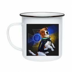 Кружка емальована Пес Патрон СБУ - FATLINE Кружка емальована Пес Патрон СБУ