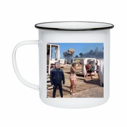 Кружки эмалированные