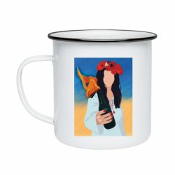 Кружки эмалированные