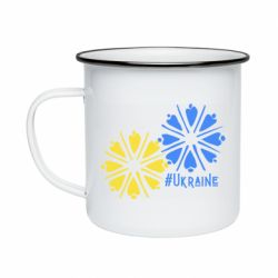 Кружка эмалированная Васильки - FATLINE Кружка эмалированная Васильки