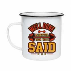 Кружки эмалированные