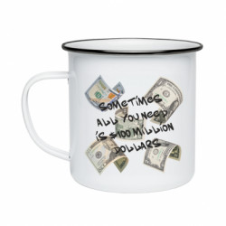 Кружки эмалированные