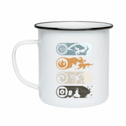 Кружки эмалированные