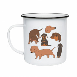 Кружки эмалированные