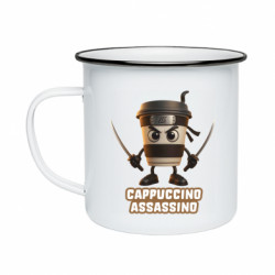 Кружка эмалированная Cappuccino Assassino - FATLINE Кружка эмалированная Cappuccino Assassino