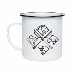 Кружки эмалированные