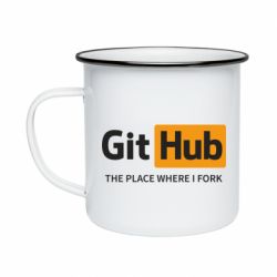 Кружки эмалированные