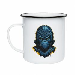 Кружка эмалированная Горилла зверобот-трансформер - FATLINE Кружка эмалированная Горилла зверобот-трансформер
