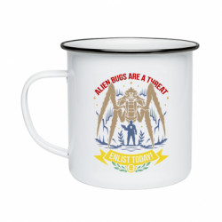 Кружки эмалированные