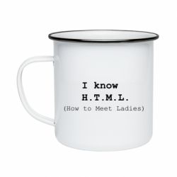 Кружки эмалированные