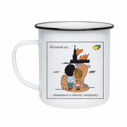 Кружки эмалированные