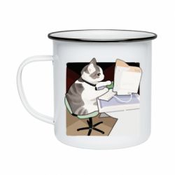 Кружки эмалированные