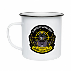 Кружки эмалированные